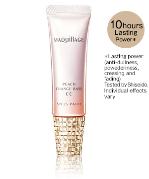 Kem trang điểm CC Maquillage Shiseido Peach Change Base Cream SPF 25+++ kem-trang-diem-cc-maquillage-shiseido-peach-change-base-cream-spf-25