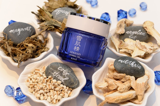 Kem dưỡng mặt nạ ngủ Kose Sekkisei Herbal Gel 6 trong 1 thanh-phan-thao-duoc-kose-sekkisei-herbal-gel-nhat-ban