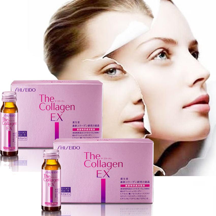 So sánh thành phần Collagen Enriched và Collagen Ex dạng nước của Shiseido Nhật Bản collagen-shiseid-ex-japan