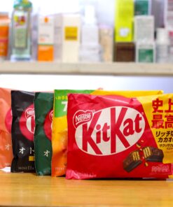Bánh KitKat Nhật Bản (Matcha, Chocolate, Truyền thống, Dâu, Cam)