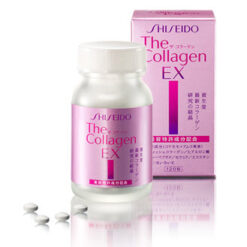 Collagen Shiseido EX dạng viên – 120 viên mẫu mới màu tím