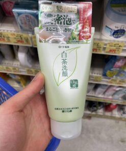 Sữa Rửa Mặt Tạo Bọt Chiết Xuất Trà Trắng Rohto Shirochasou – Tuýp 120g (Nhật Bản) Sữa Rửa Mặt Tạo Bọt Chiết Xuất Trà Trắng Rohto Shirochasou – Tuýp 120g (Nhật Bản) - Yêu Hàng Ngoại