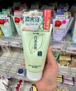 Alternative view of Sữa Rửa Mặt Tạo Bọt Chiết Xuất Trà Trắng Rohto Shirochasou – Tuýp 120g (Nhật Bản)