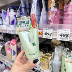 Sữa Rửa Mặt Tạo Bọt Chiết Xuất Trà Trắng Rohto Shirochasou – Tuýp 120g (Nhật Bản)