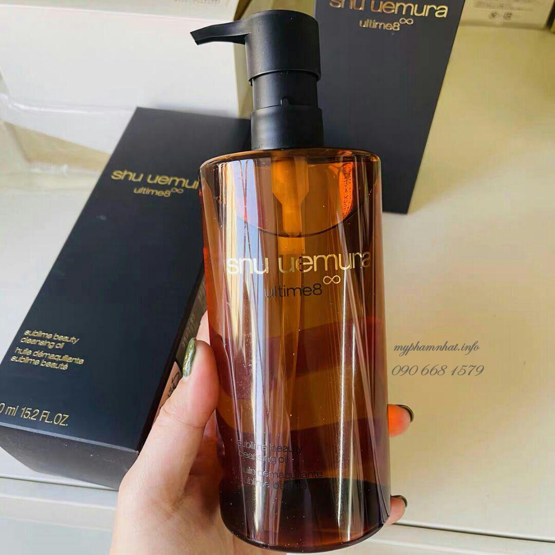 Tẩy trang Shu Uemura Ultime8 Sublime Beauty Cleansing Oil 150ml/450ml Tẩy trang Shu Uemura Ultime8 Sublime Beauty Cleansing Oil 150ml/450ml - Yêu Hàng Ngoại