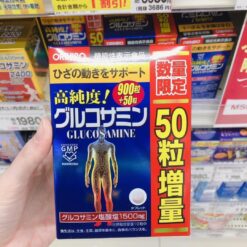 Viên uống bổ xương khớp Glucosamine Orihiro 1500mg Nhật Bản