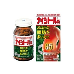 Thuốc giảm cân & mỡ bụng Naishitoru 85 Kobayashi 336 viên