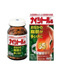 Thuốc giảm cân & mỡ bụng Naishitoru 85 Kobayashi 336 viên