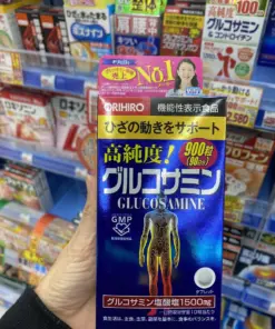 Viên Uống Hỗ Trợ Xương Khớp Glucosamine Orihiro 1500mg – Hộp 900 Viên (Nhật Bản)