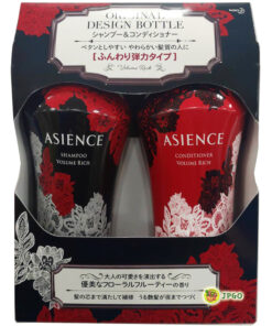 Bộ dầu gội + dầu xả sâm Asience Kao 450ml Bộ dầu gội + dầu xả sâm Asience Kao 450ml - Yêu Hàng Ngoại