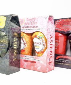 Bộ dầu gội + dầu xả sâm Asience Kao 450ml