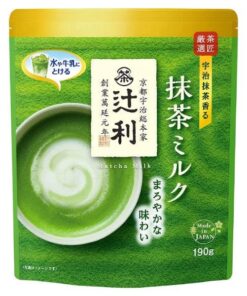 Bột sữa trà xanh Matcha Milk Tsujiri Matcha Green Tea Latte Powder Nhật Bản
