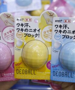Lăn khử mùi Rohto DeoBall Deodorant 24h Nhật Bản