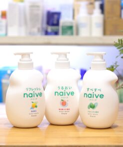 Sữa tắm Kracie Naive Body Wash Nhật Bản 550ml