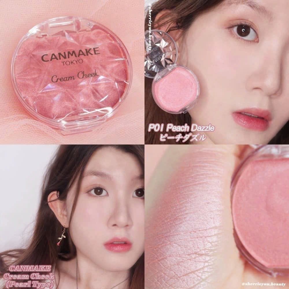Phấn má hồng Canmake Cream Cheek Phấn má hồng Canmake Cream Cheek - Yêu Hàng Ngoại