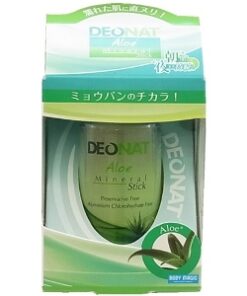 Lăn khử mùi Deonat Aloe đá khoáng thiên nhiên