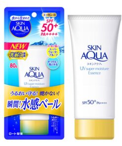 Kem chống nắng Rohto Skin Aqua UV Super Moisture Essense SPF 50+/PA++++ Kem chống nắng Rohto Skin Aqua UV Super Moisture Essense SPF 50+/PA++++ - Yêu Hàng Ngoại