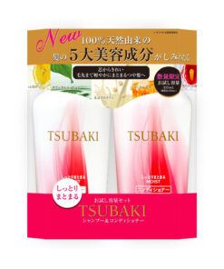 Bộ dầu gội Shiseido Tsubaki màu đỏ Shining Nhật Bản mẫu mới