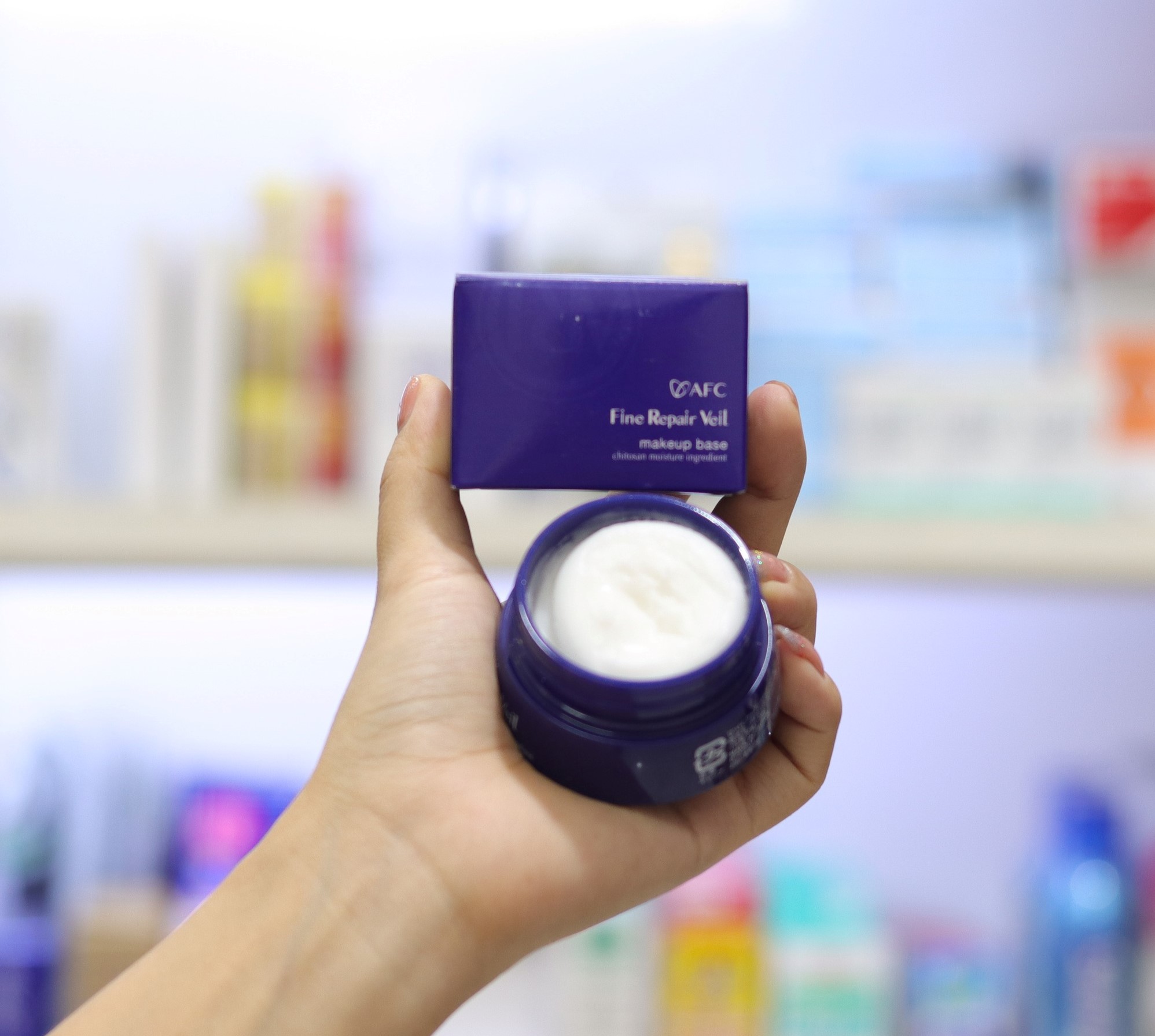 Kem ngày + lót kềm dầu Fine Repair Veil AFC 30g Nhật Bản Kem ngày + lót kềm dầu Fine Repair Veil AFC 30g Nhật Bản - Yêu Hàng Ngoại