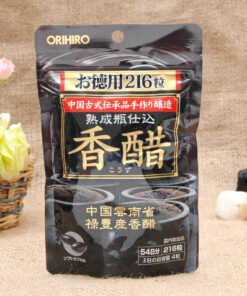 Viên Uống Giấm Đen Hỗ Trợ Giảm Cân Orihiro Nhật Bản (Túi 216 Viên) Viên Uống Giấm Đen Hỗ Trợ Giảm Cân Orihiro Nhật Bản (Túi 216 Viên) - Yêu Hàng Ngoại