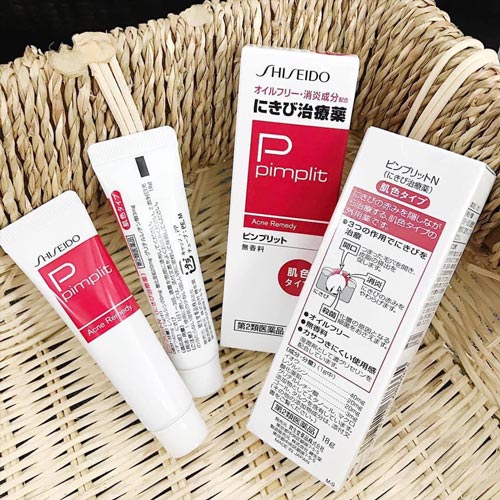Kem trị mụn Shiseido Pimplit Acne Remedy Nhật Bản 15g/18g Kem trị mụn Shiseido Pimplit Acne Remedy Nhật Bản 15g/18g - Yêu Hàng Ngoại