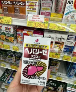 Viên Uống Bổ Gan Giải Độc Hepalyse Plus II Zeria Shinyaku – Hộp 180 Viên (Nhật Bản) Viên Uống Bổ Gan Giải Độc Hepalyse Plus II Zeria Shinyaku – Hộp 180 Viên (Nhật Bản) - Yêu Hàng Ngoại
