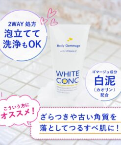 Tẩy tế bào chết toàn thân White Conc Body Gommage CII 180g Tẩy tế bào chết dưỡng trắng White Conc Vitamin C 150ml