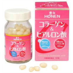 Viên uống Collagen & Hyaluronic Acid Honen 120 viên