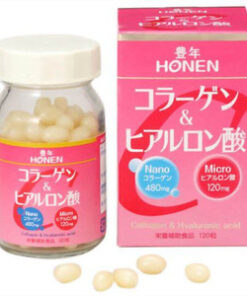 Viên uống Collagen & Hyaluronic Acid Honen 120 viên