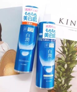 Nước hoa hồng Hada Labo Gokujyun màu xanh dưỡng ẩm, trắng da