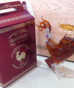 Alternative view of Rượu con gà trống Nga Cognac 500ml quà tết Đinh Dậu năm 2017