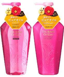 Bộ dầu gội Shiseido Tsubaki Oil Extra Smooth Shampoo & Conditioner 450ml Bộ dầu gội Shiseido Tsubaki Oil Extra Smooth Shampoo & Conditioner 450ml - Yêu Hàng Ngoại