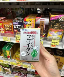 Viên Uống Tảo Nâu Fucoidan Orihiro Mekabu Nhật Bản (90v) Viên Uống Tảo Nâu Fucoidan Orihiro Mekabu Nhật Bản (90v) - Yêu Hàng Ngoại