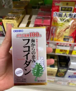 Alternative view of Viên Uống Tảo Nâu Fucoidan Orihiro Mekabu Nhật Bản (90v)