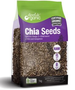 Hạt Chia Úc - Chia Seeds High In Omega 3 Absolute Organic 1kg