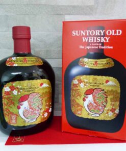 Rượu con gà Suntory Old Whisky 700ml Nhật Bản 2017 quà tết Đinh Dậu