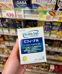 Men Vi Sinh Hỗ Trợ Tiêu Hóa Health Aid Bifina R Morishita Jintan – Hộp 20 Gói (Nhật Bản)