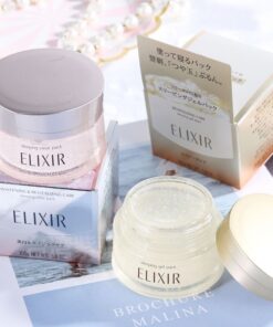 Mặt Nạ Ngủ Shiseido Elixir Chống Lão Hóa & Dưỡng Trắng (105g) Nhật Bản