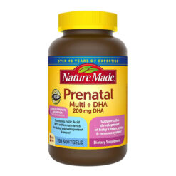 Viên uống bổ sung Vitamin Nature Made Prenatal Multi+ DHA MỸ cho bà bầu