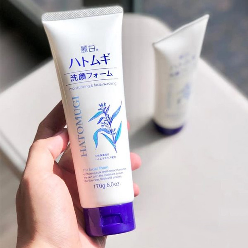 Sữa rửa mặt chiết xuất ý dĩ Hatomugi Naturie 170g Sữa rửa mặt chiết xuất ý dĩ Hatomugi Naturie 170g - Yêu Hàng Ngoại