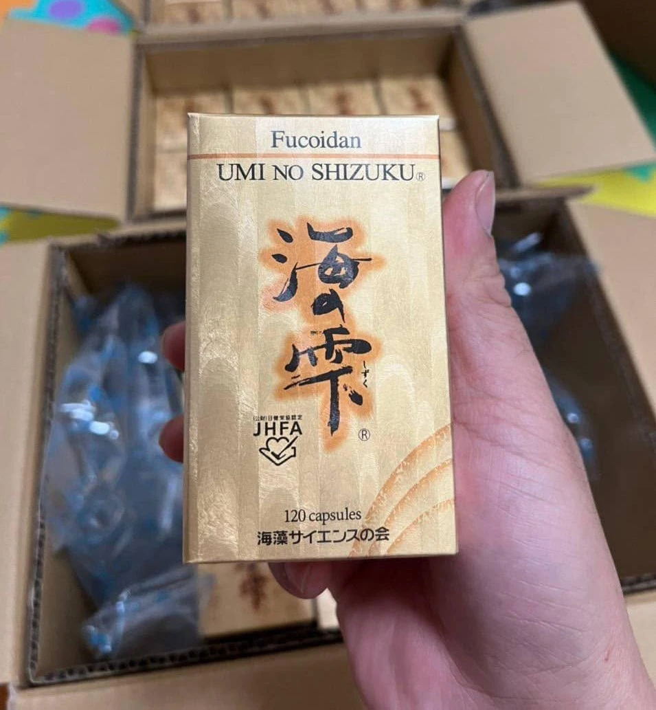 Viên Uống Fucoidan Umi No Shizuku Nhật Bản (120 Viên) Viên Uống Fucoidan Umi No Shizuku Nhật Bản (120 Viên) - Yêu Hàng Ngoại