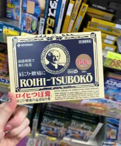Miếng Dán Giảm Đau Huyệt Đạo Nichiban Roihi-Tsuboko – Hộp 78 / 156 Miếng (Nhật Bản)