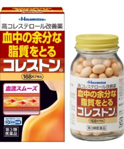 Viên Uống Hỗ Trợ Giảm Mỡ Máu Hisamitsu Coleston – Hộp 168 Viên (Nhật Bản)