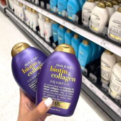 Alternative view of Bộ dầu gội xả mọc tóc Biotin Collagen Ogx Thick & Full Shampoo