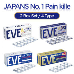 Viên Uống Giảm Đau – Hạ Sốt EVE A Nội Địa Nhật Bản