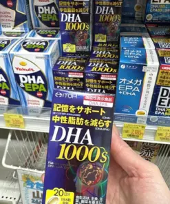Viên Uống Bổ Não ITOH DHA 1000s Nhật Bản (120 Viên)