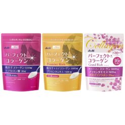 Collagen Perfect Asahi Powder & Premier Rich dạng bột