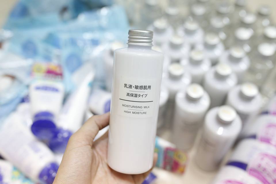 Sữa dưỡng Muji Moisturizing Milk High Moitsure 200ml Sữa Dưỡng Ẩm Muji