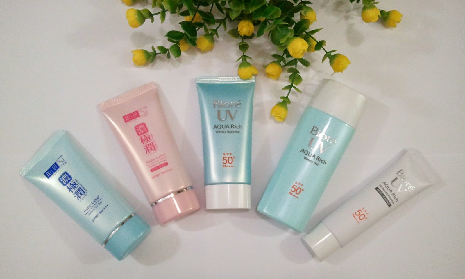 Kem chống nắng Hada Labo Perfect UV Gel 5 in 1 SPF50+/PA++++ kem-chong-nang-hada-labo