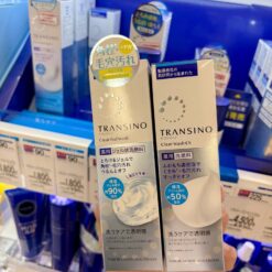 Sữa Rửa Mặt Dưỡng Trắng Mờ Nám Transino Clear Wash EX – Tuýp 100g Nhật Bản Sữa Rửa Mặt Dưỡng Trắng Mờ Nám Transino Clear Wash EX – Tuýp 100g Nhật Bản - Yêu Hàng Ngoại